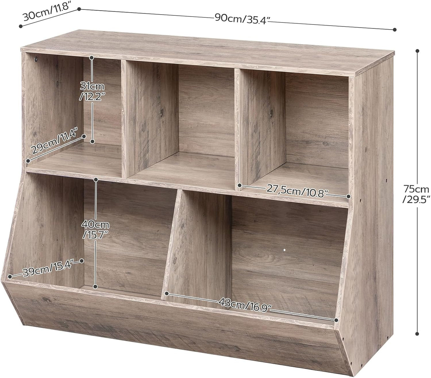 Children's Book & Toy Storage