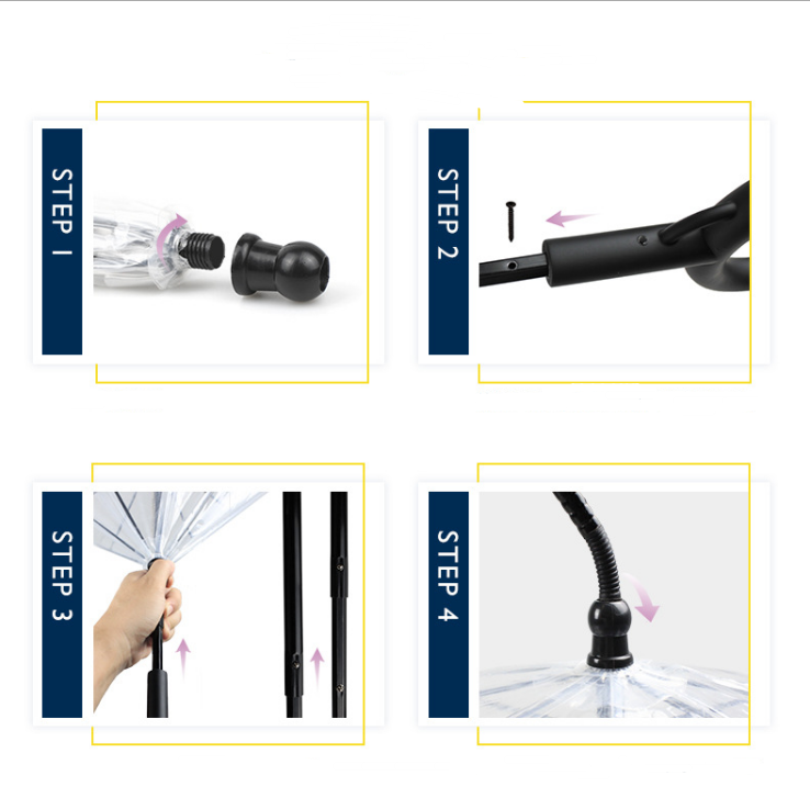 Dog Leash Umbrella