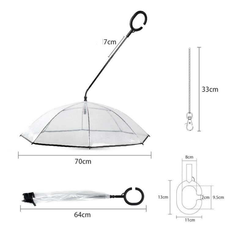 Dog Leash Umbrella