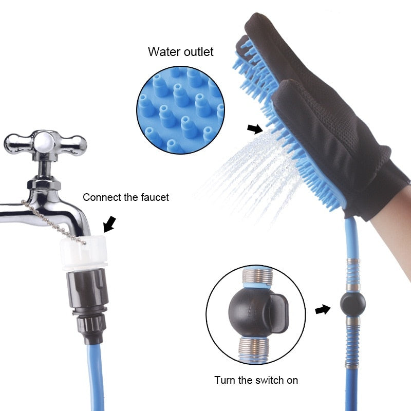 Dog Shower & Grooming Glove