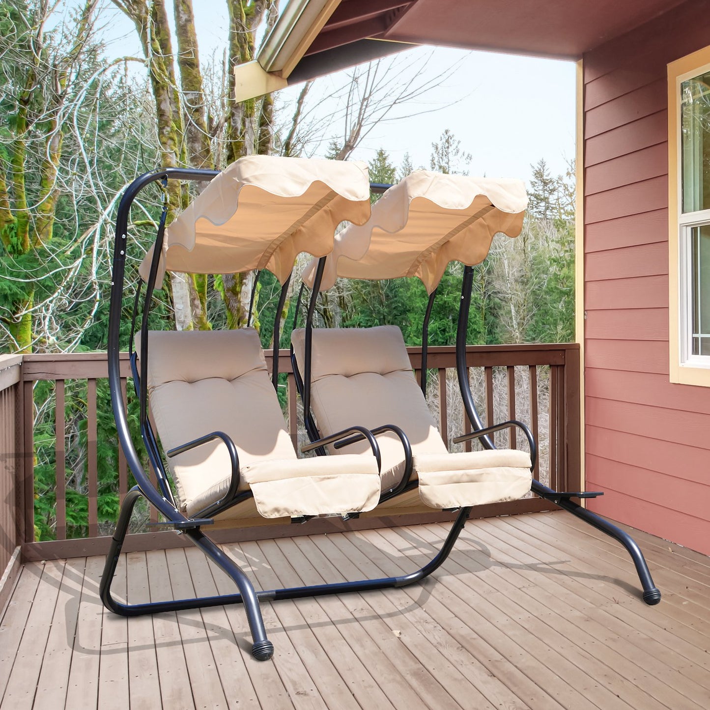 2-Person Patio Swing Set