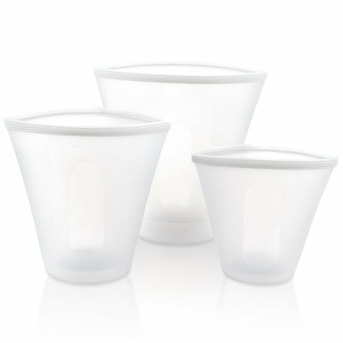 Reusable Silicone Food Storage Containers