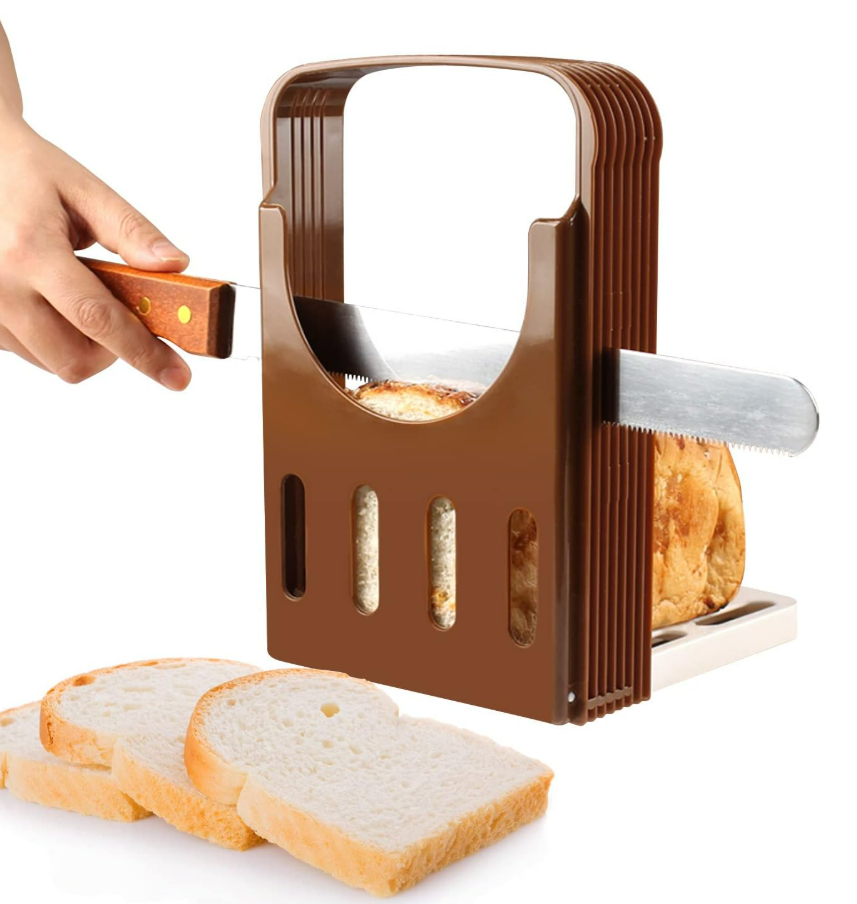 Foldable Bread Slicing Tool