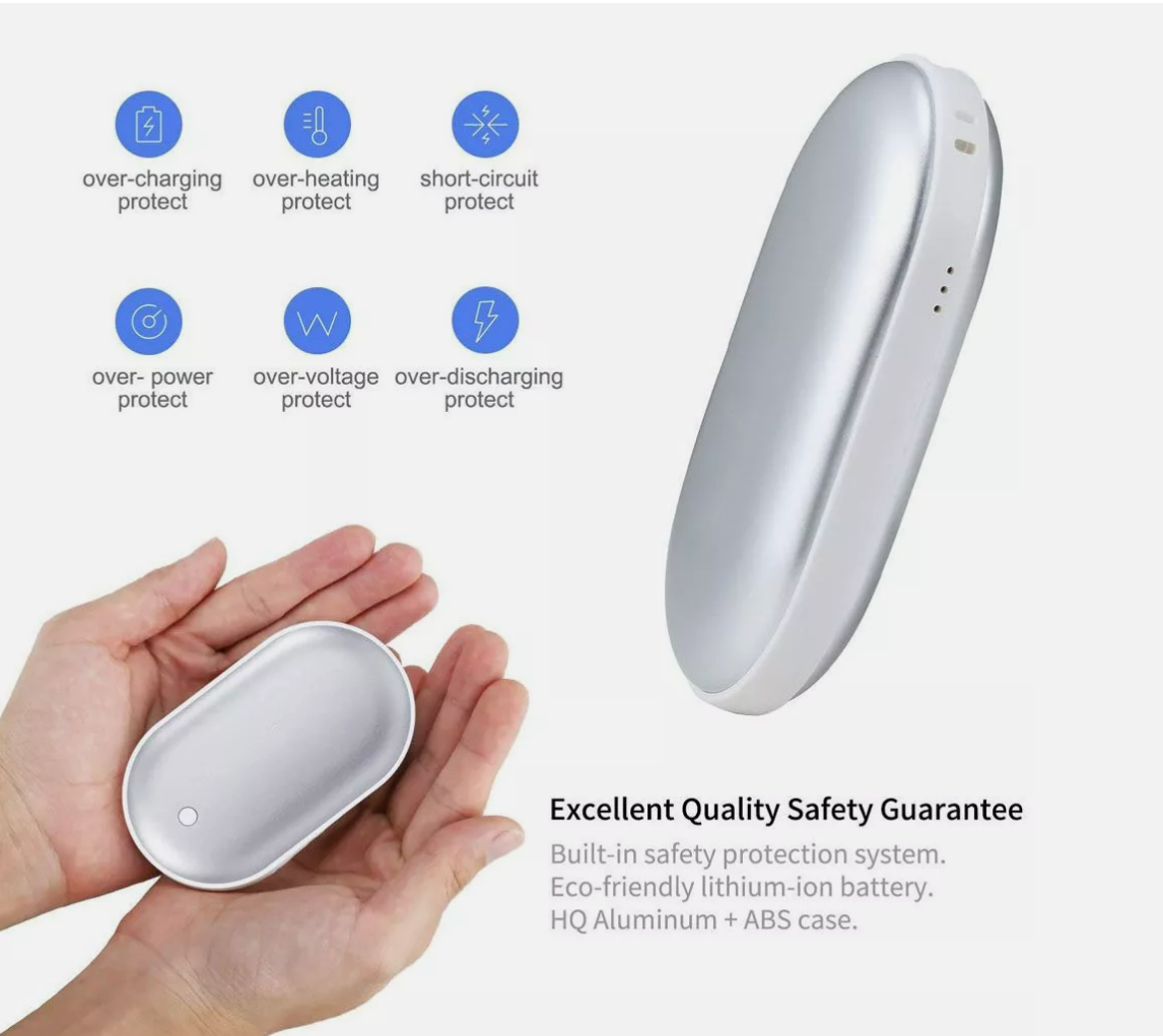 2-in-1 Hand Warmer & Power Bank
