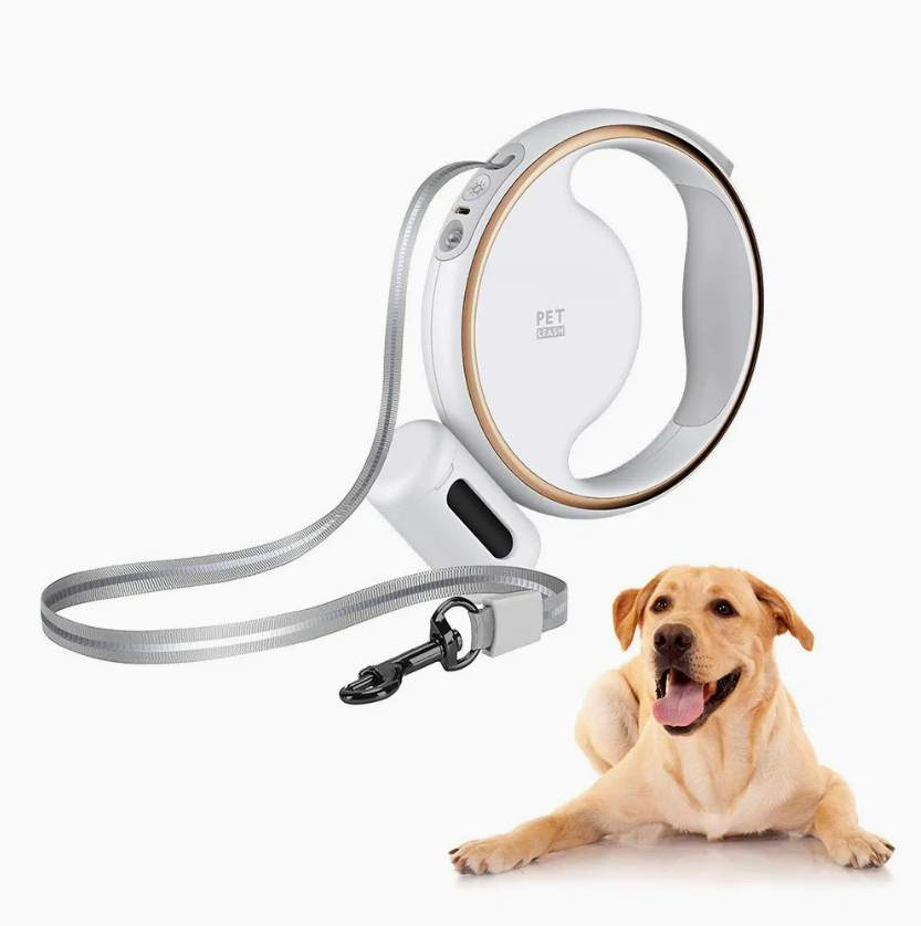 Retractable Dog Leash with LED Light