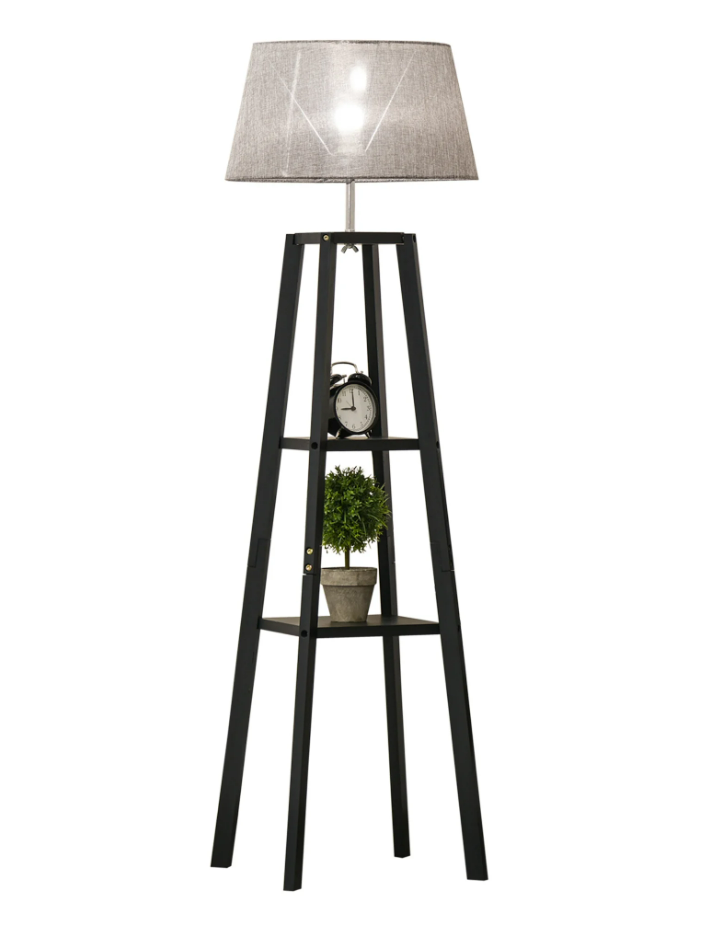 3-Shelf Floor Lamp