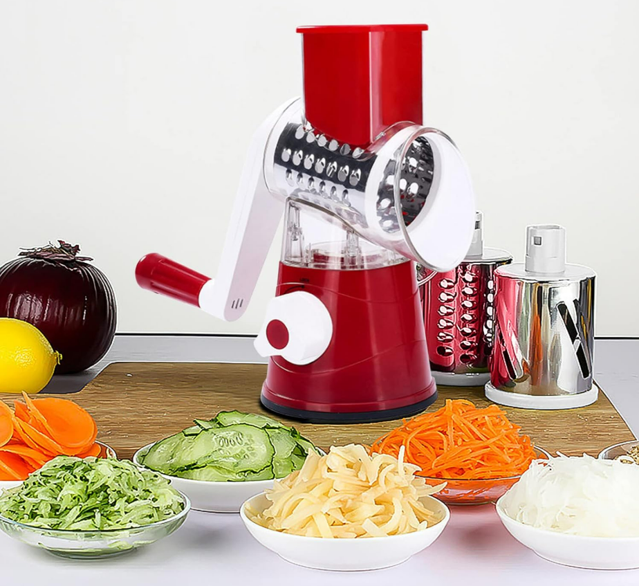 3-in-1 Vegetable Slicer & Grater