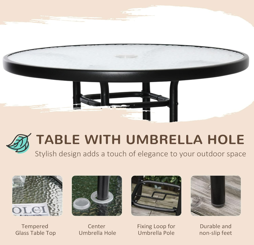 4-Piece Patio Set