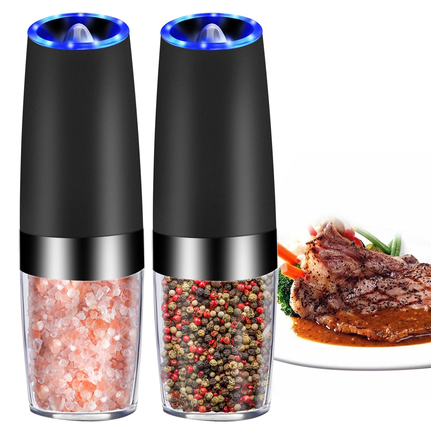 Gravity-Operated Spice Grinder