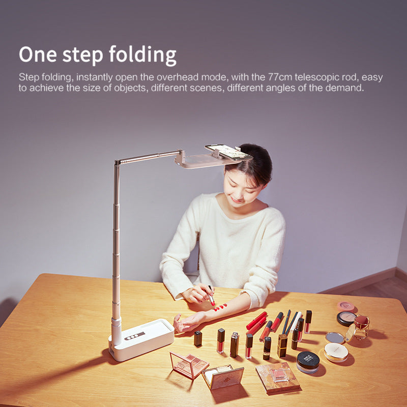 Portable Phone Holder with LED Light