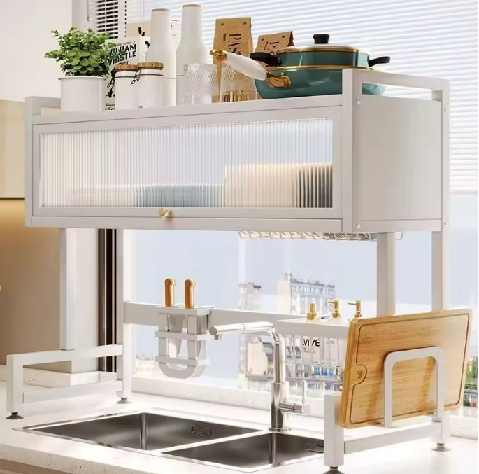 Kitchen Over-the-Sink Storage Unit