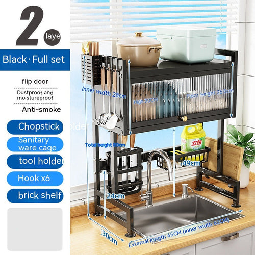 Kitchen Over-the-Sink Storage Unit