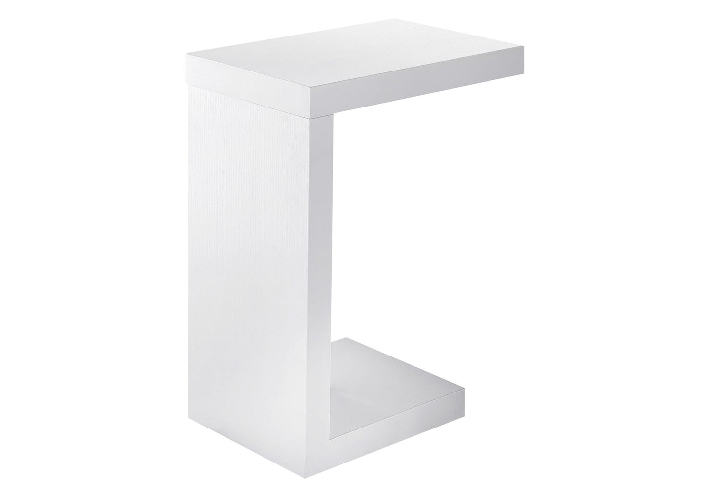 C-Shaped Accent Table