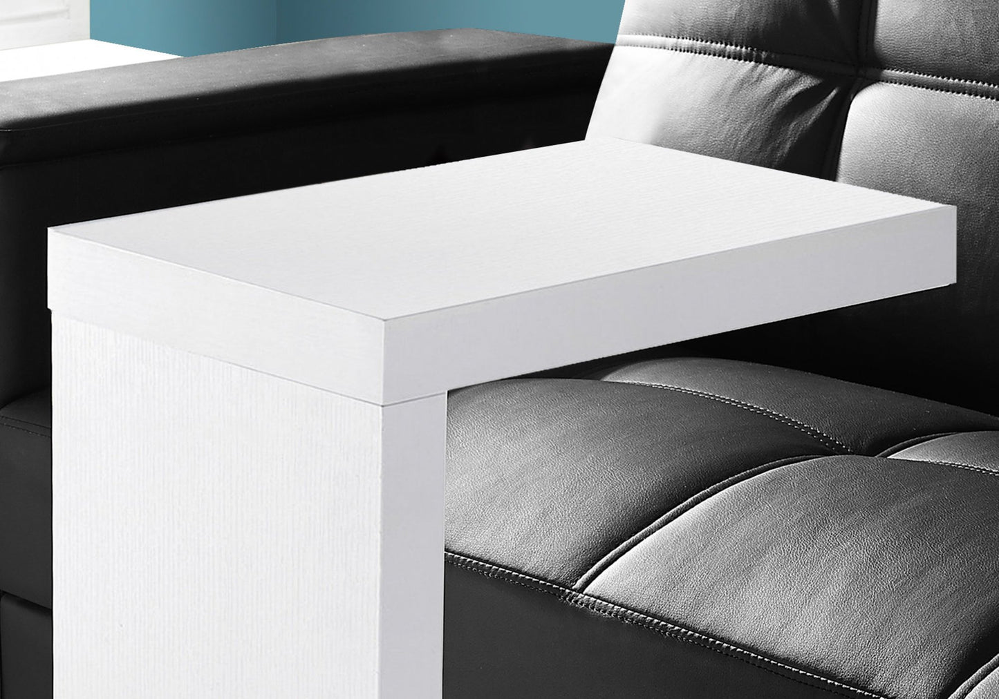 C-Shaped Accent Table