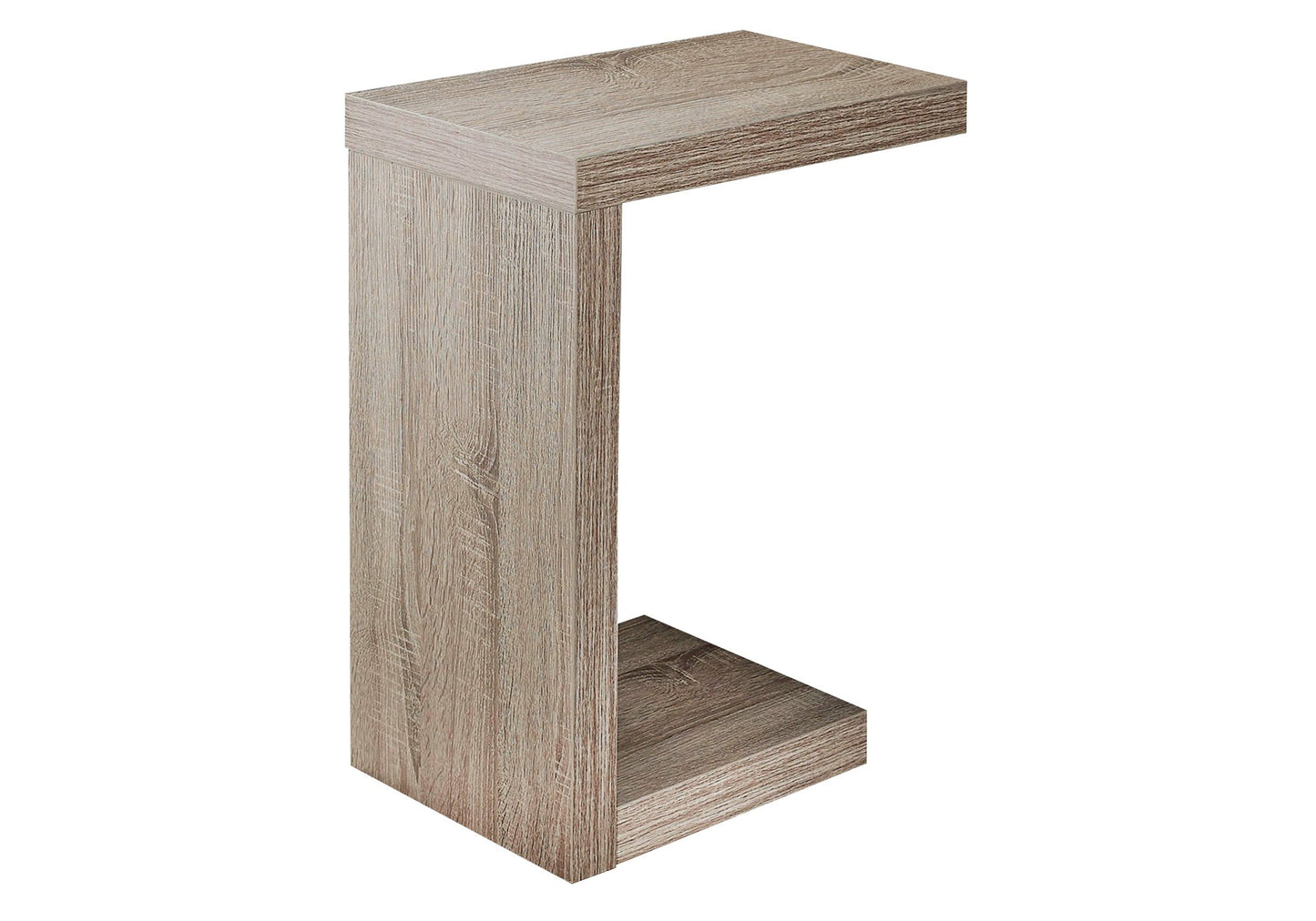 C-Shaped Accent Table