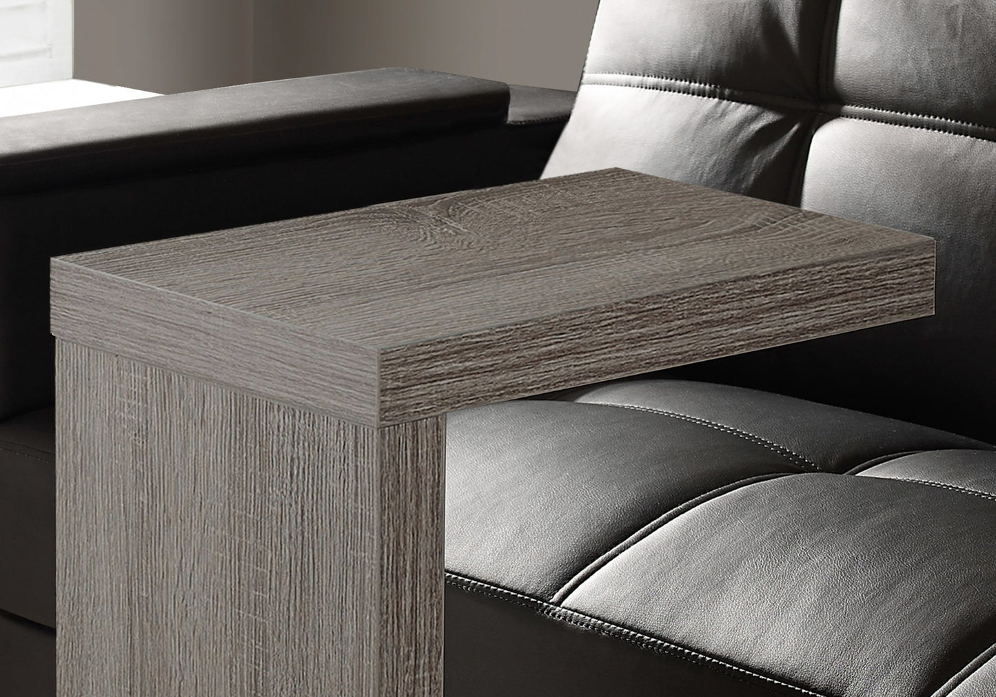 C-Shaped Accent Table