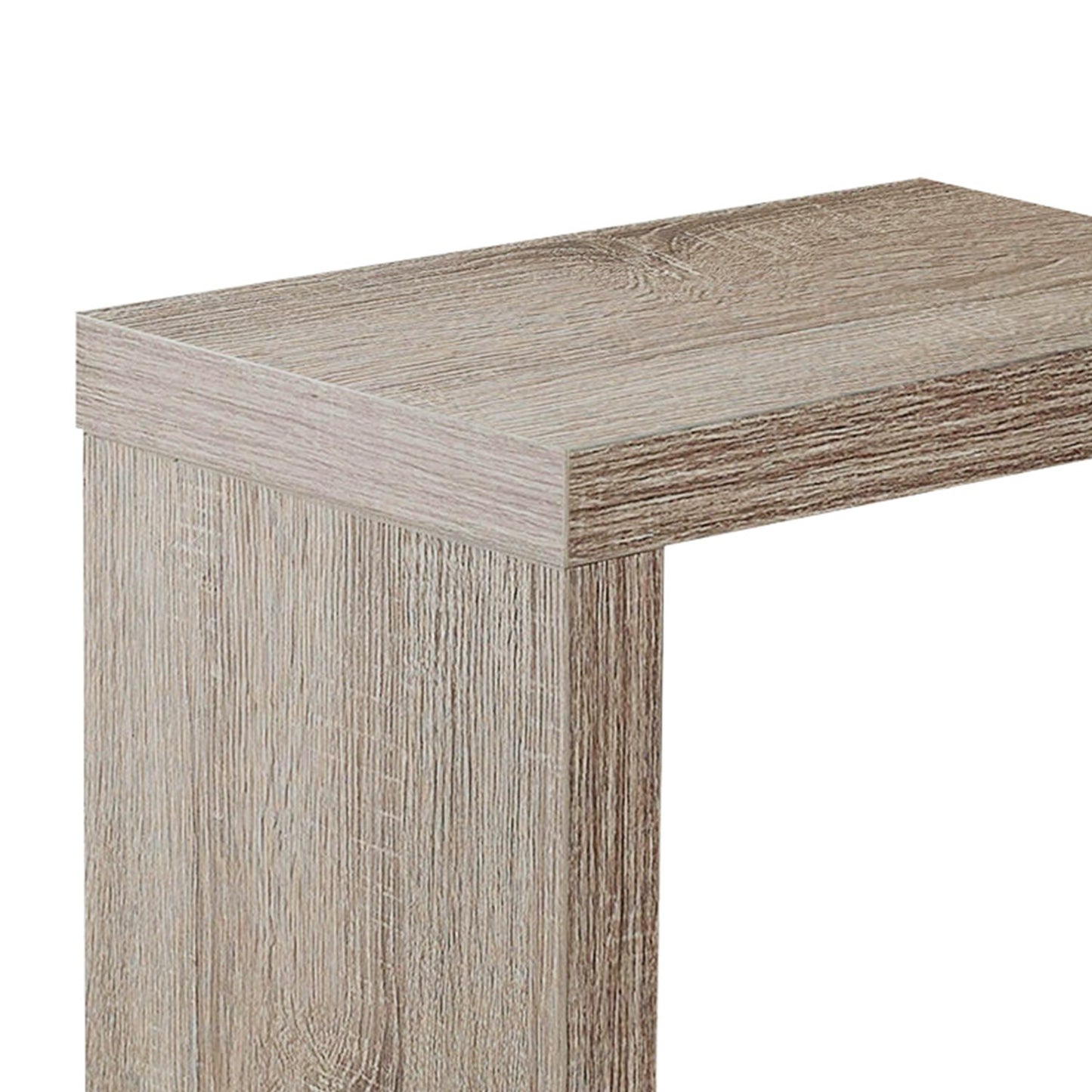 C-Shaped Accent Table