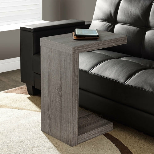 C-Shaped Accent Table