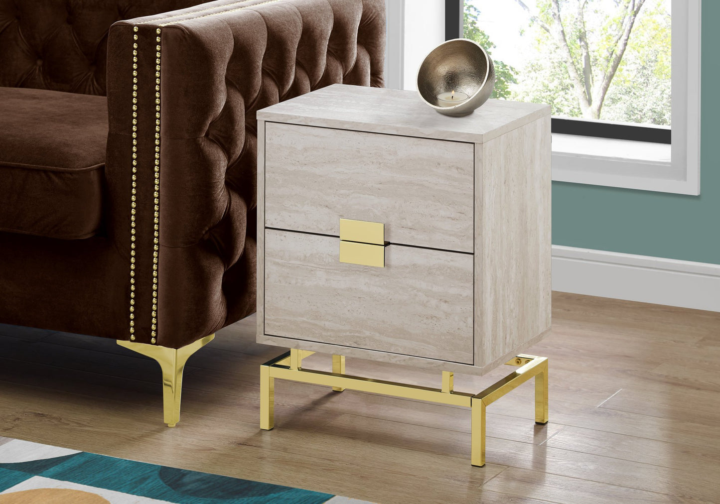 Wooden Accent Table