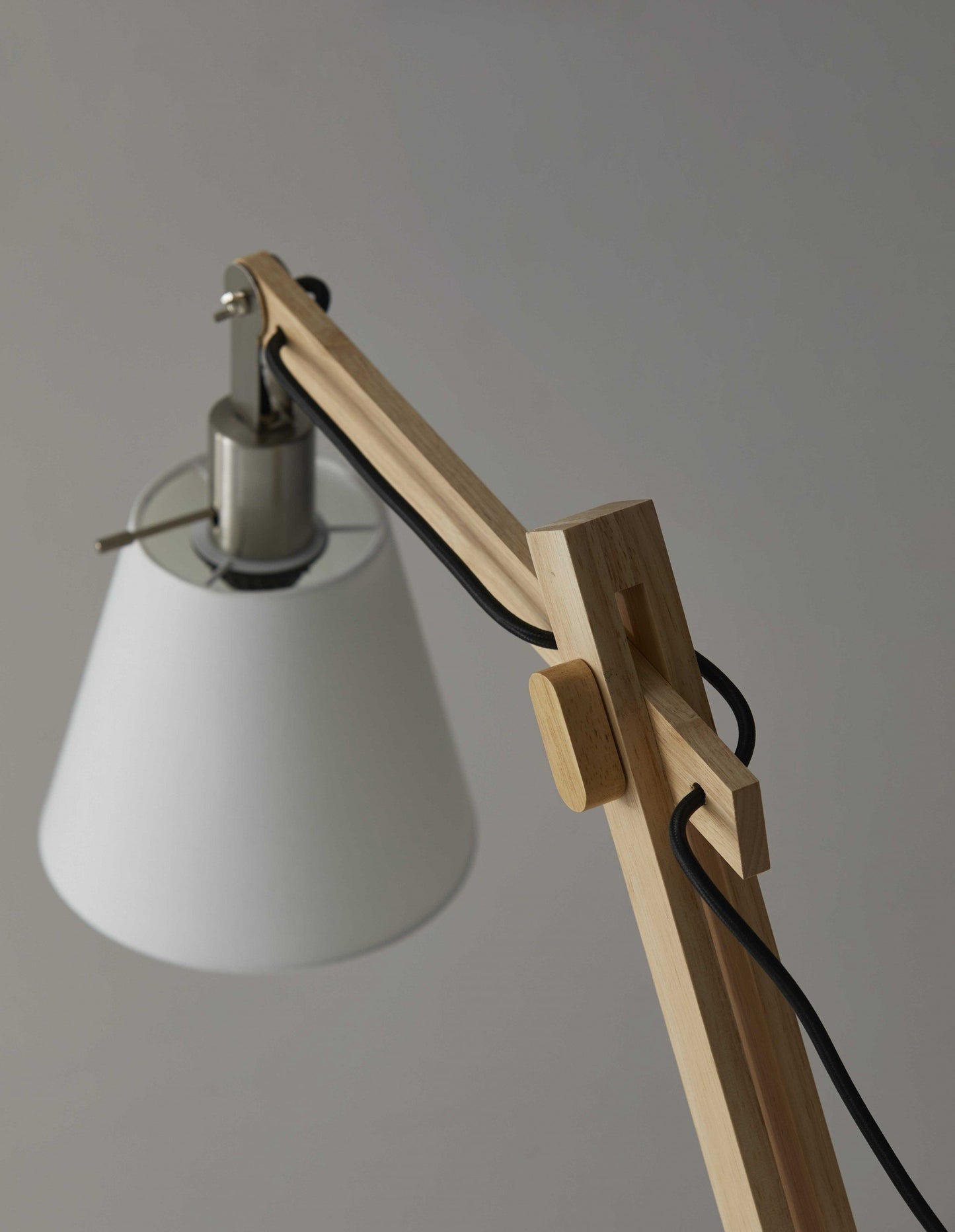 Rustic Hinged Table Lamp