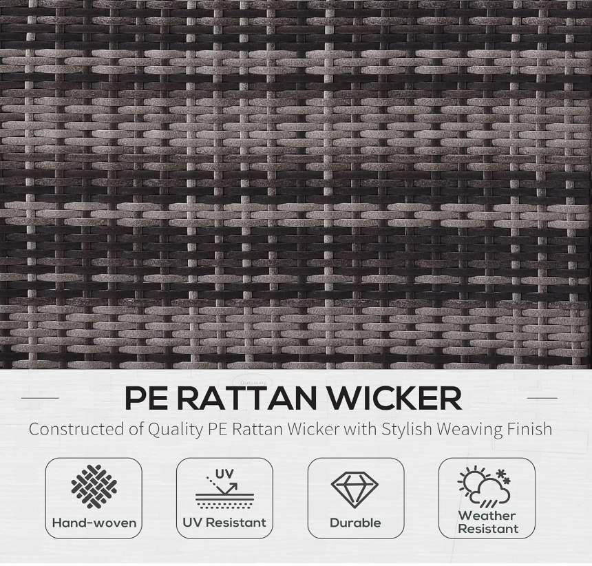 7-Piece Rattan Patio Set