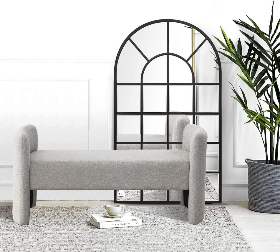 Contemporary Fabric Bench
