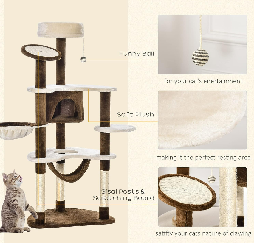 60" Cat Tree