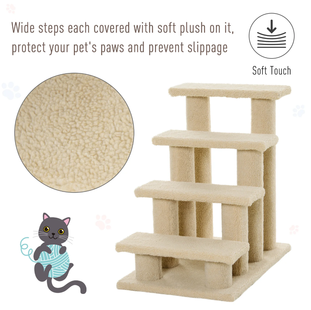 4-Step Cat Scratching Post