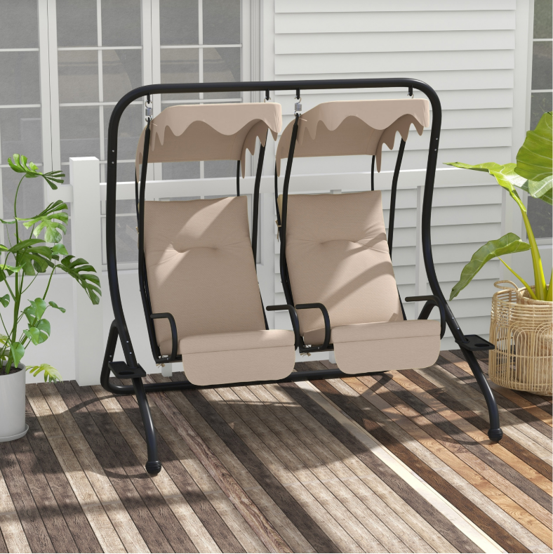 2-Person Patio Swing Set