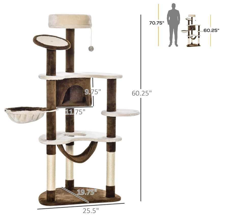 60" Cat Tree