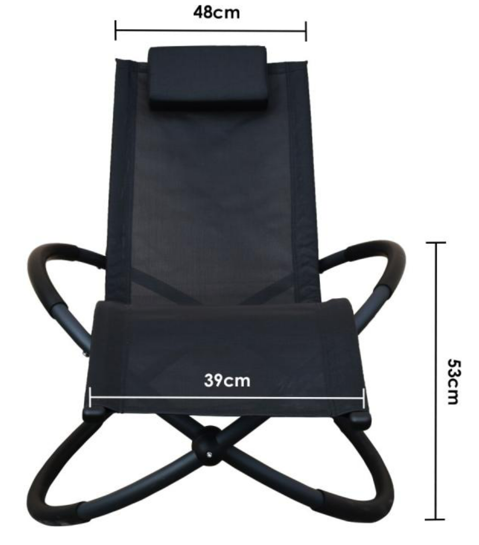 Outdoor Zero Gravity Rocking Lounge Chair