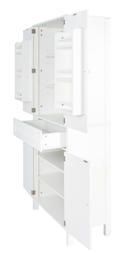 Free-Standing Kitchen Pantry