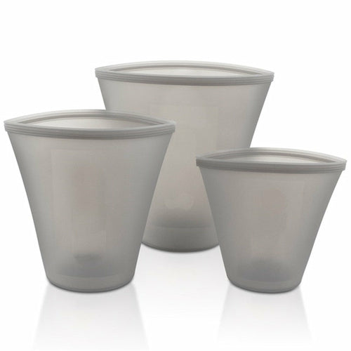 Reusable Silicone Food Storage Containers
