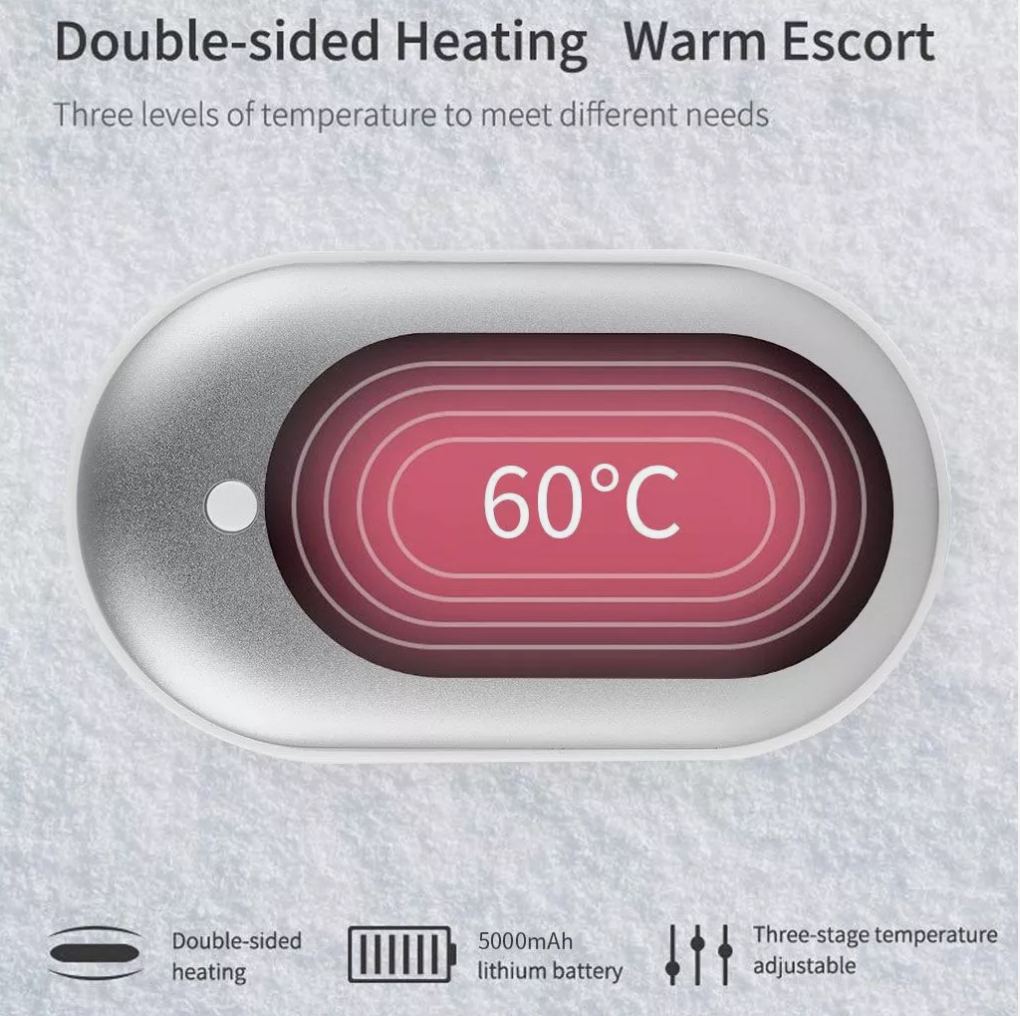 2-in-1 Hand Warmer & Power Bank