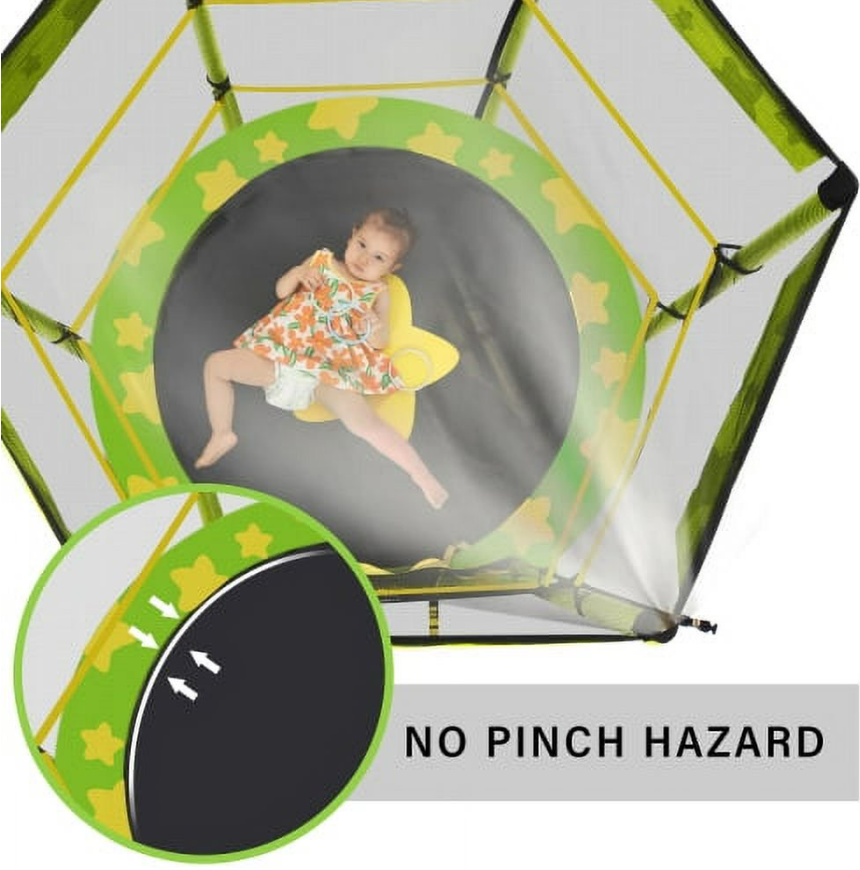 55" Children's Trampoline with Mister