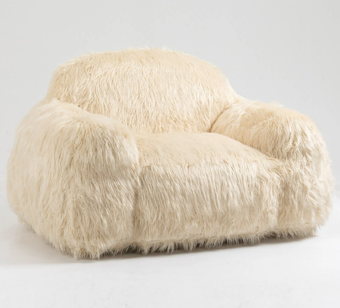 Wooly Bean Bag Chair