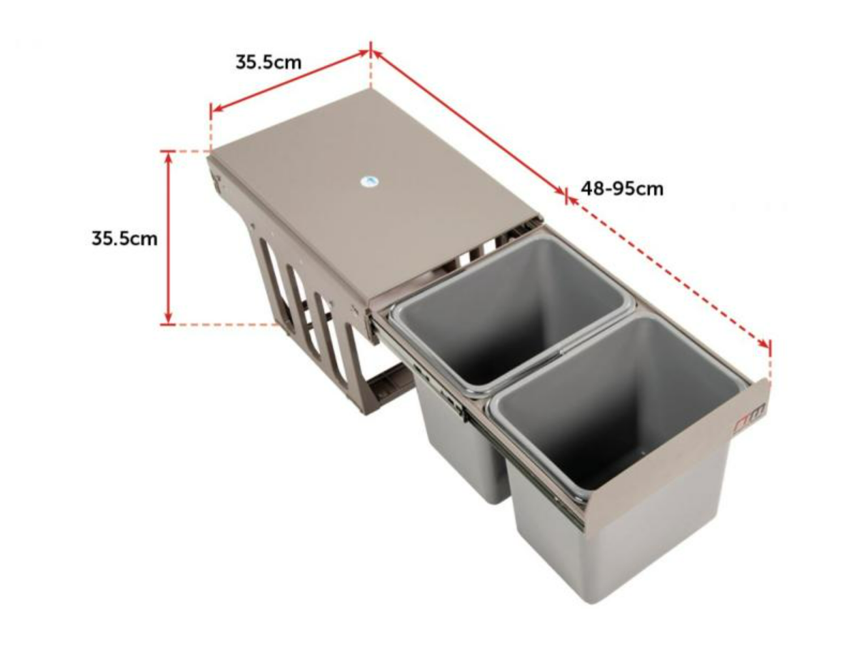 Kitchen Pull-Out Waste Baskets