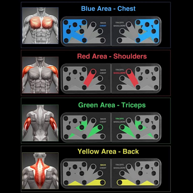 9-in-1 Push-Up Board