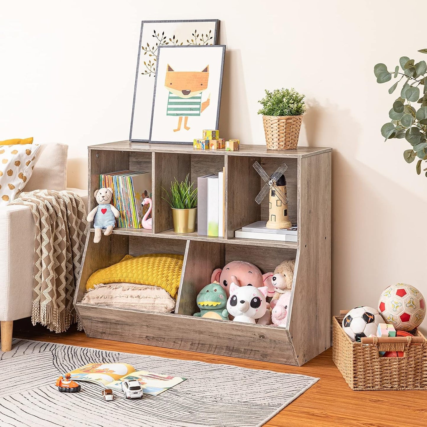 Children's Book & Toy Storage