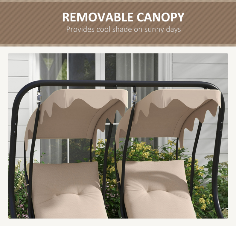 2-Person Patio Swing Set