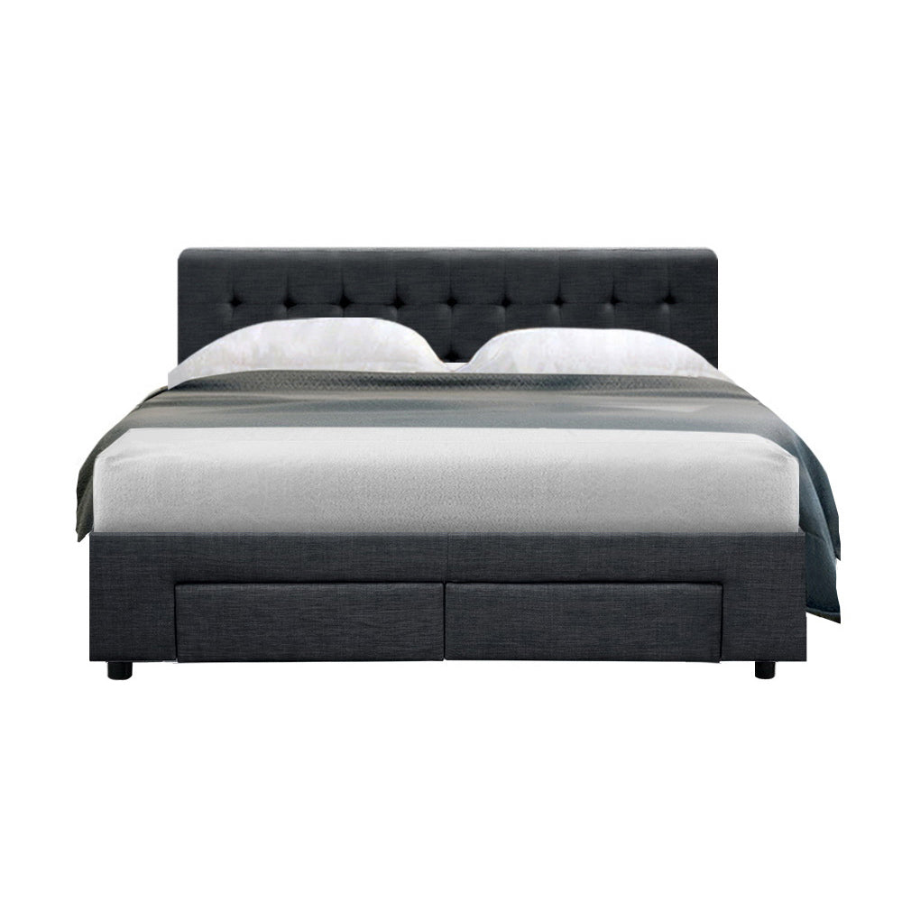 Double Size Bed Frame with Storage