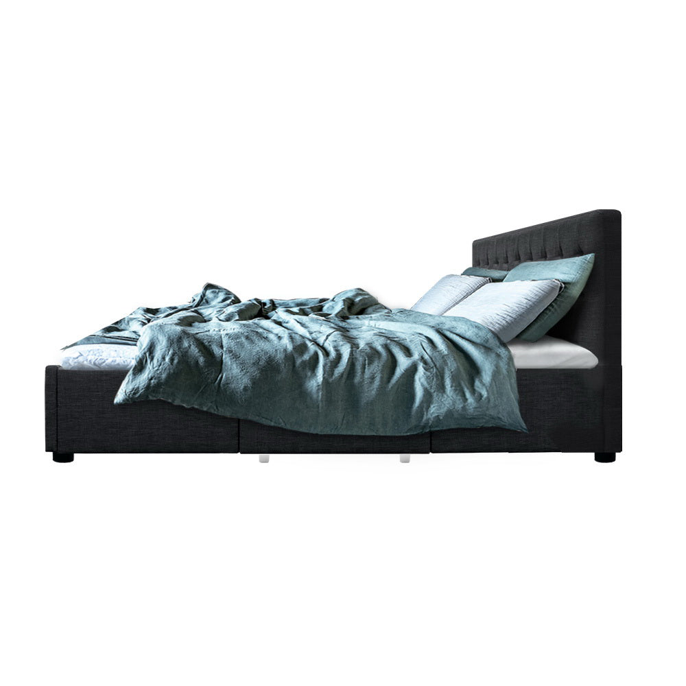 Double Size Bed Frame with Storage