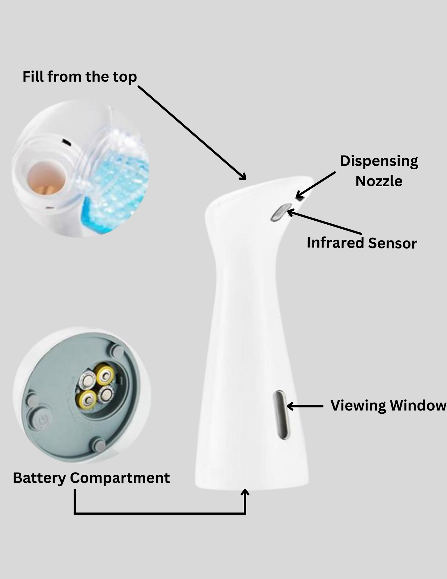 Touchless Hand Soap Dispenser
