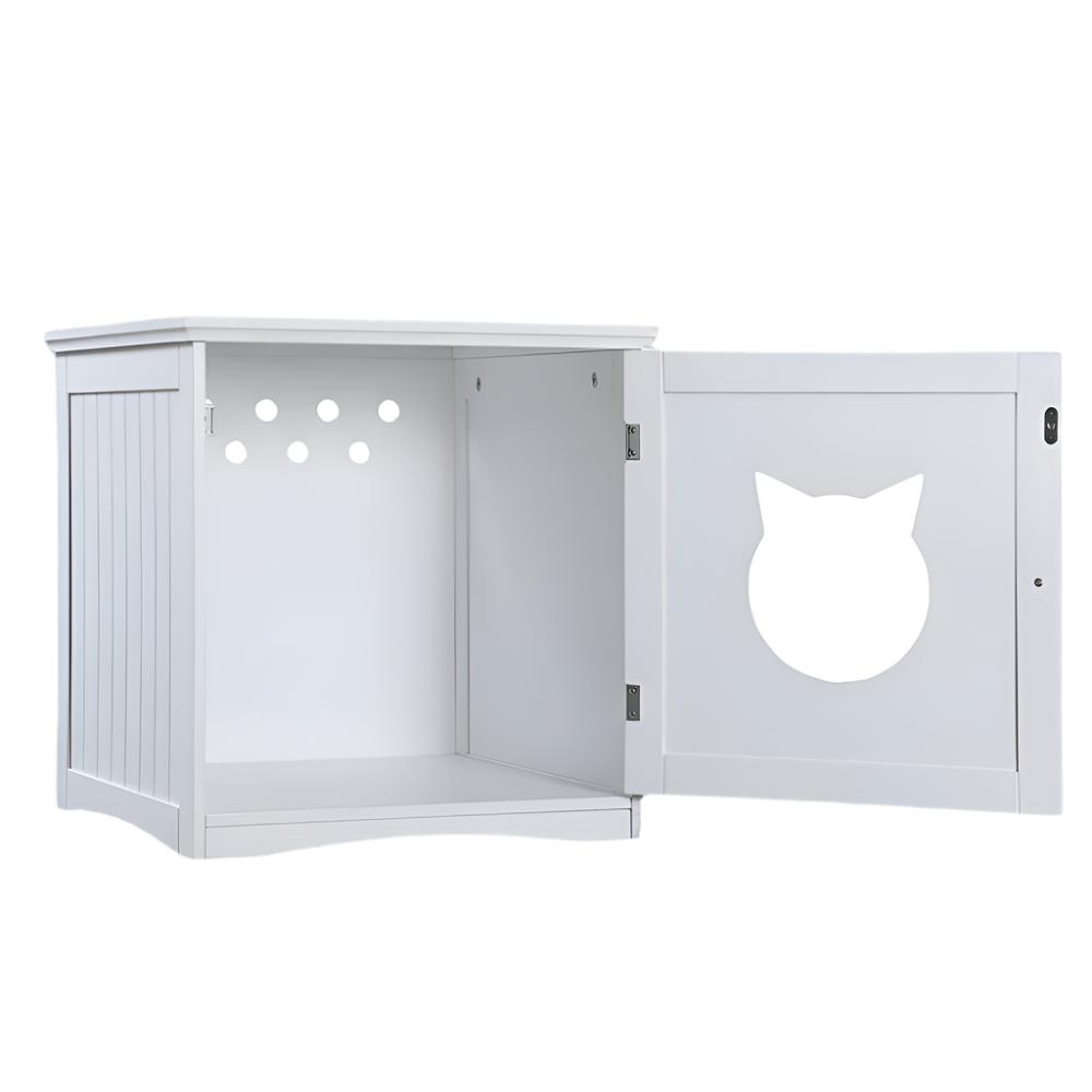 2-in-1 End Table and Cat House