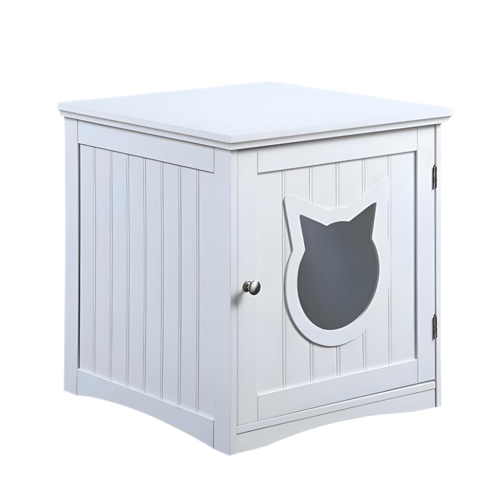 2-in-1 End Table and Cat House