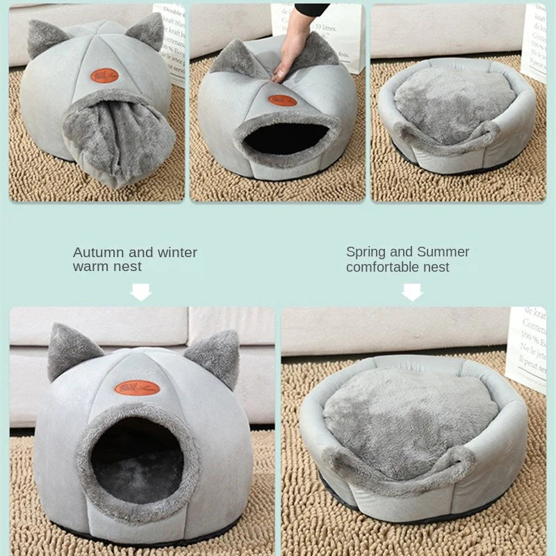 2-in-1 Cozy Pet Bed