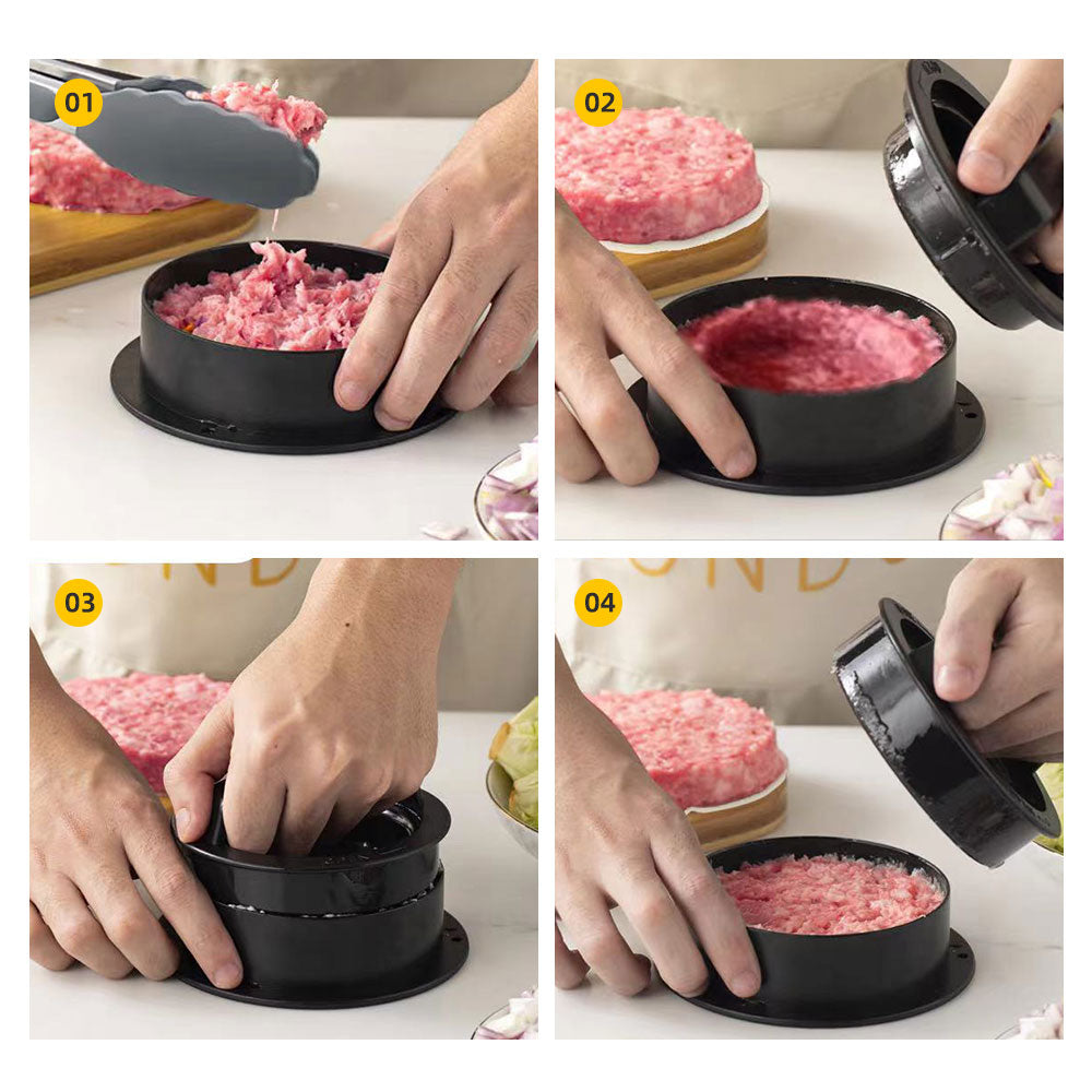 3-in-1 Hamburger Patty Press