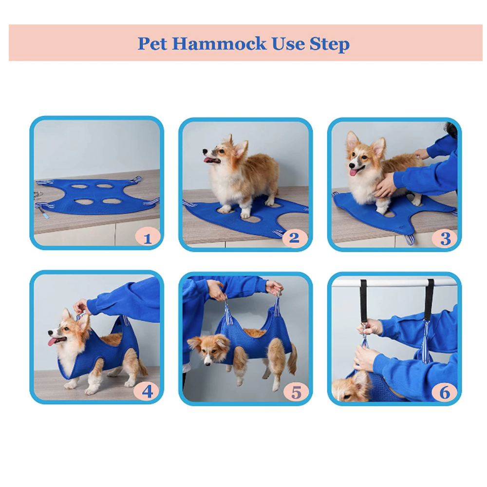 Cat or Small Dog Grooming Hammock