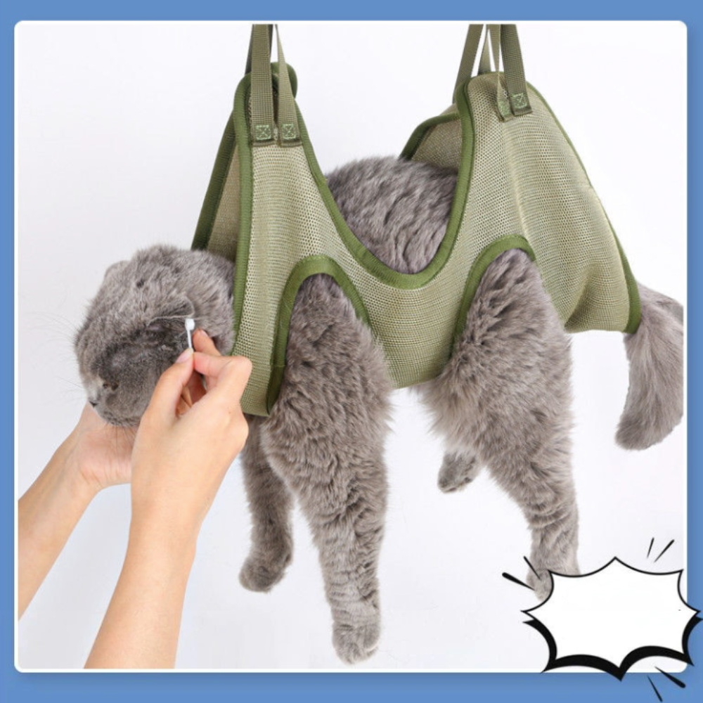 Cat or Small Dog Grooming Hammock