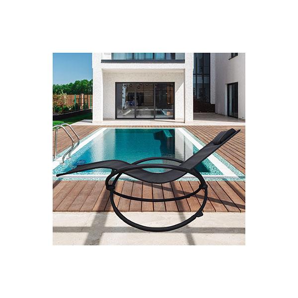 Outdoor Zero Gravity Rocking Lounge Chair